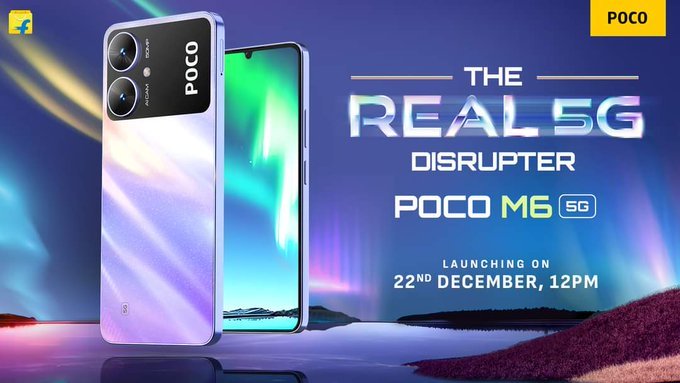 Poco M6 5G Launch Date in India, Poco M6 5G: स्पीड का नया स्वाद, बजट में