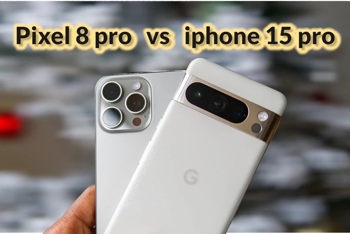 Pixel vs iPhone